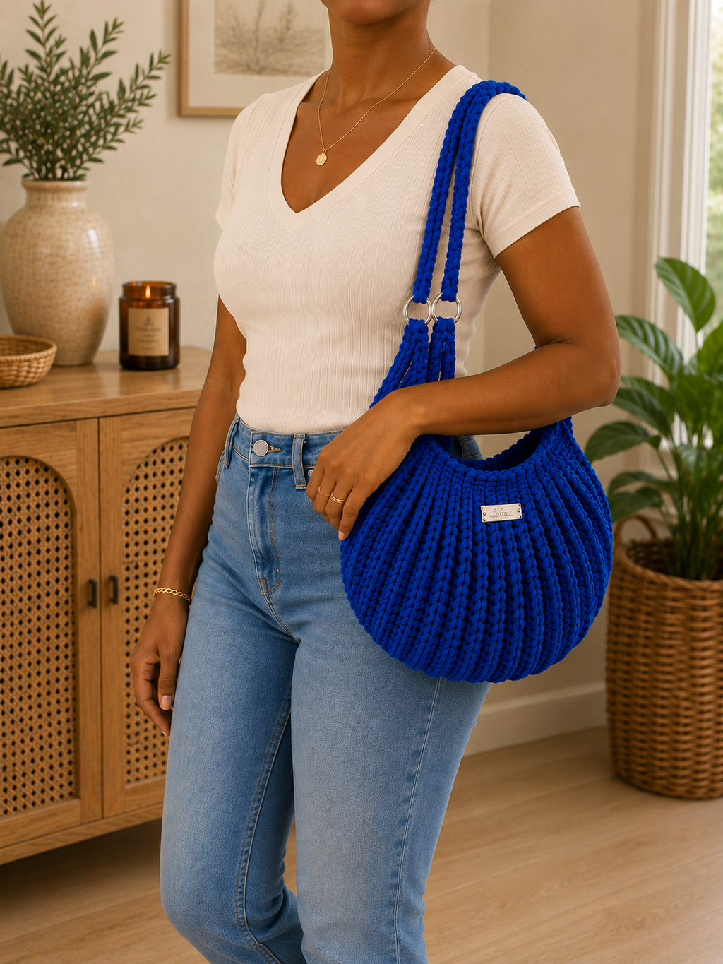 Shalom shell purse