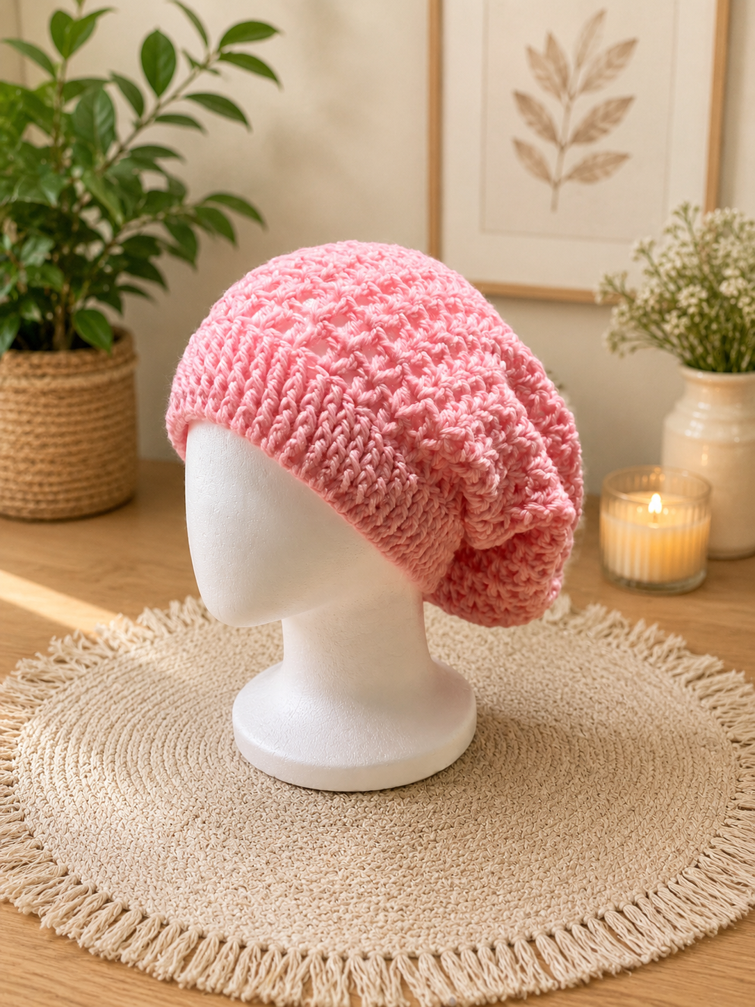 Beanie slouch hat